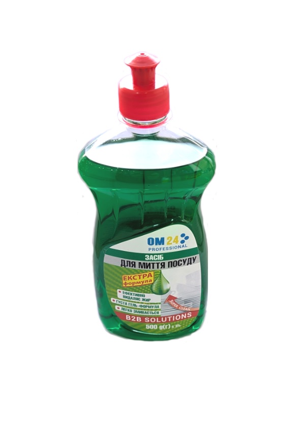 Універсальний миючий засіб для посуду 0,5 л екстра формула ТМ ОМ 24 PROFESSIONAL